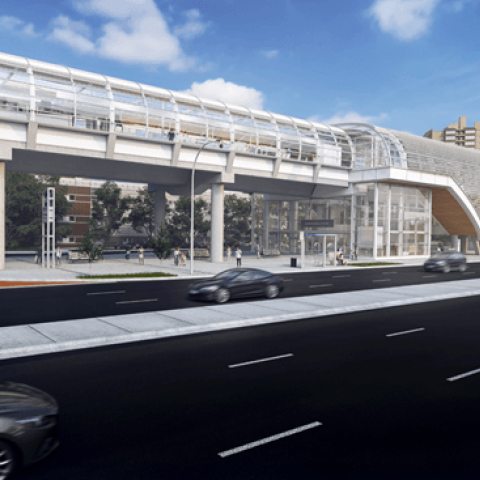 Illustration of Colas et Parsons réaliseront l’extension d’une ligne de métro léger à Edmonton, en Alberta (Canada)
