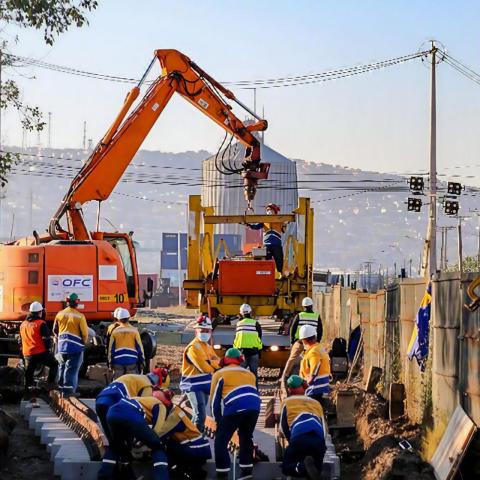 Illustration of Colas remporte un nouveau contrat ferroviaire au Chili