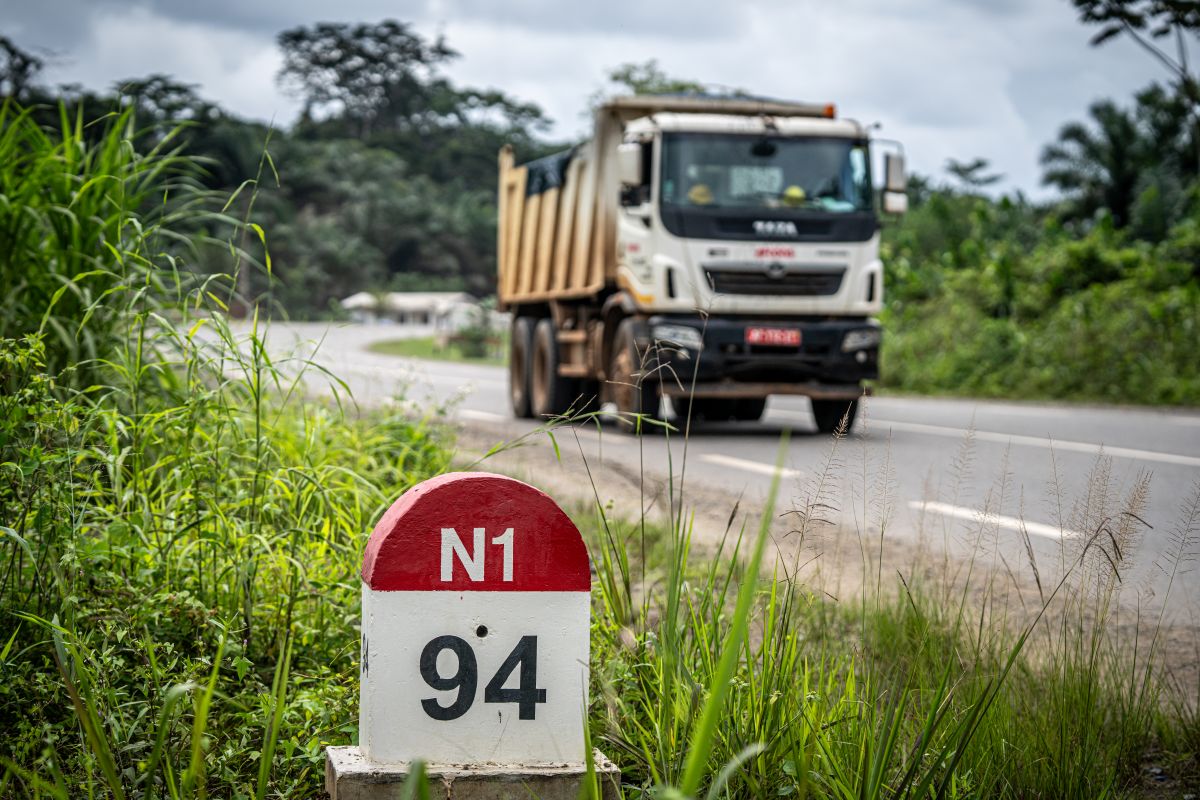 Nouvelles bornes sur la Transgabonaise