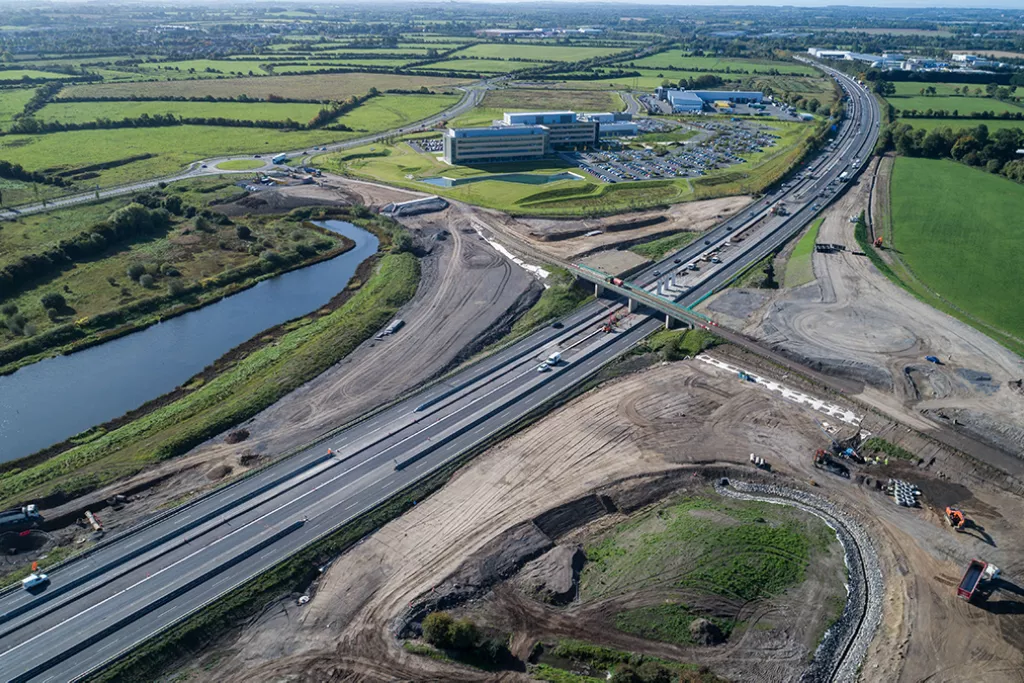 Elargissement autoroute M7 Dublin et Limerik