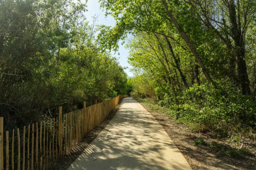Cycle path in Urbalith – Perpignan