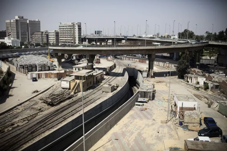 Image of Le Caire, Égypte (1981–aujourd’hui) – Réseau de métro (lignes 1 à 3)  Illustration of Le Caire, Égypte (1981–aujourd’hui) – Réseau de métro (lignes 1 à 3)