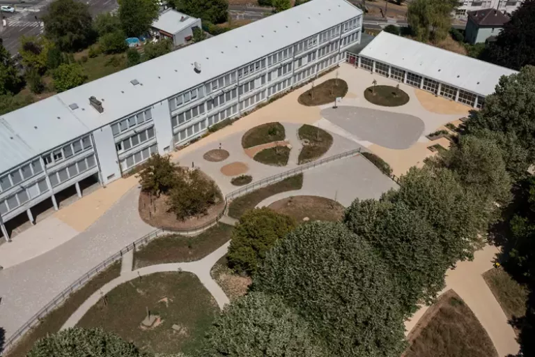 chantier urbalith école Brossolette Besançon