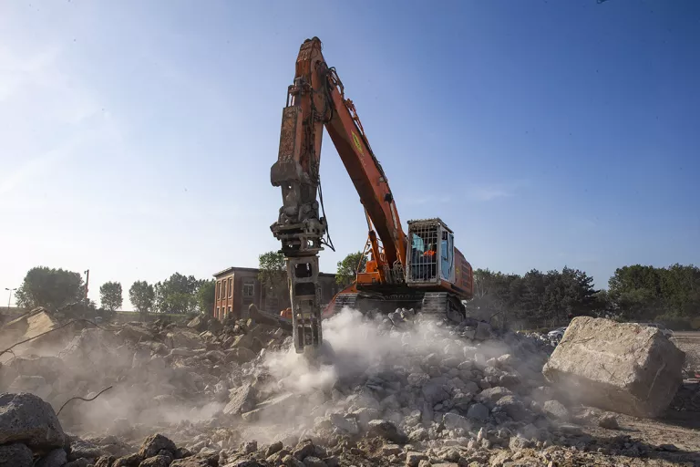 Déconstruction de la raffinerie de Dunkerque