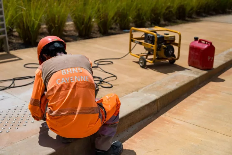 Parcours du Bus à Haut Niveau de Service - Cayenne 