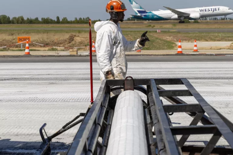 Réhabilitation de la piste 1 de l'aéroport de Roissy - Charles de Gaulle