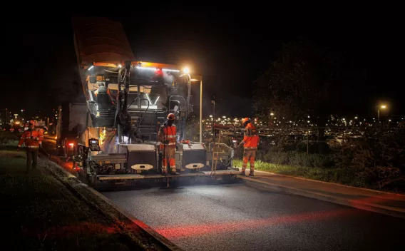 Application de Vegeroad à l'aéroport d'Orly