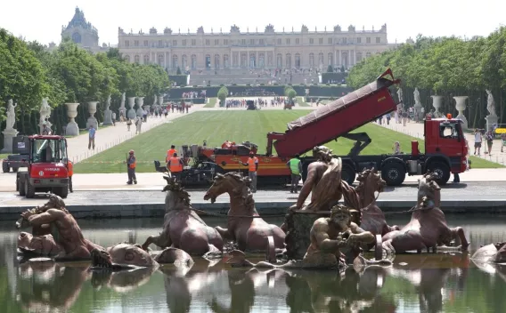 Chantier château Versailles