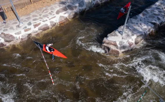 Le Stade d'eaux-vives d'Epinal