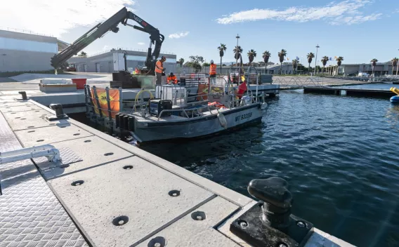 Modernisation du bassin du Roucas-Blanc - Marseille