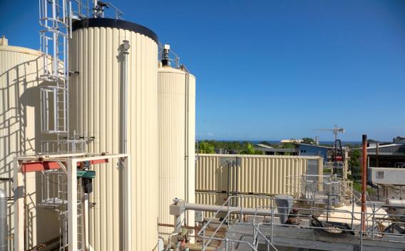Nouvelle usine d'émulsion au Port (La Réunion)