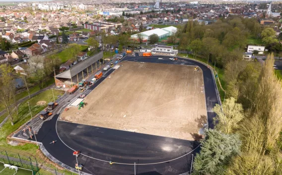 Réhabilitation d'un complexe sportif du parc de Rollencourt - Liévin