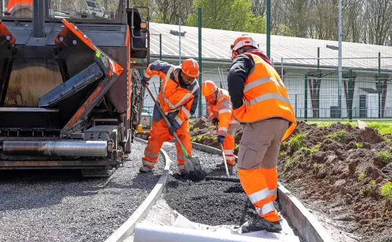Réhabilitation d'un complexe sportif du parc de Rollencourt 