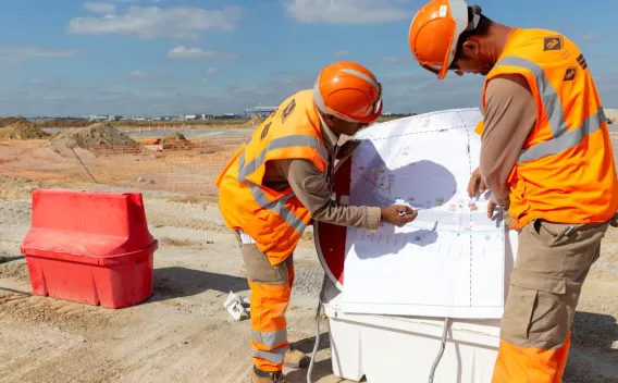 Rénovation Piste 3 de l'aéroport de Paris-Orly 