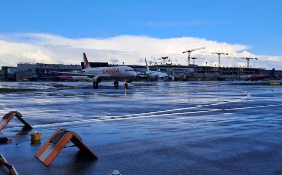 Travaux de réfection à l'aéroport de Vienne