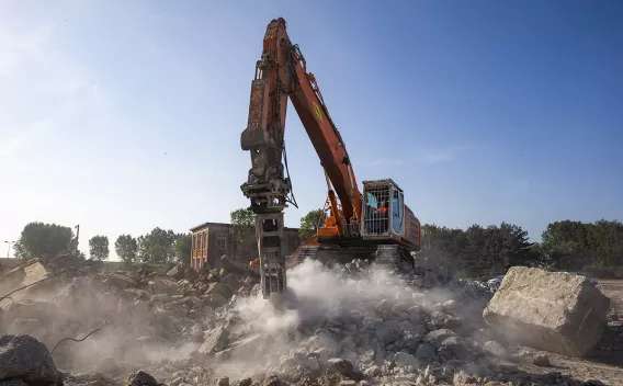 Déconstruction de la raffinerie de Dunkerque