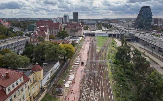 la gare centrale de Poznań