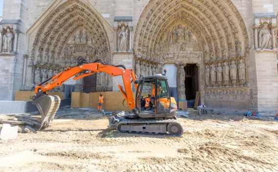 Chantier de Notre-Dame - Paris