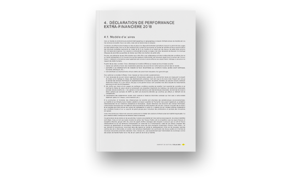 Déclaration de Performance Extra-Financière 2018