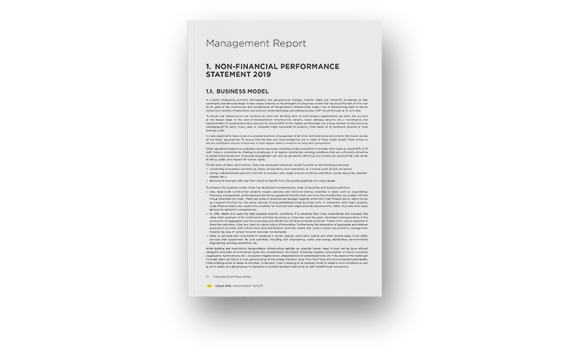 Non-financial Performance Statement 2019
