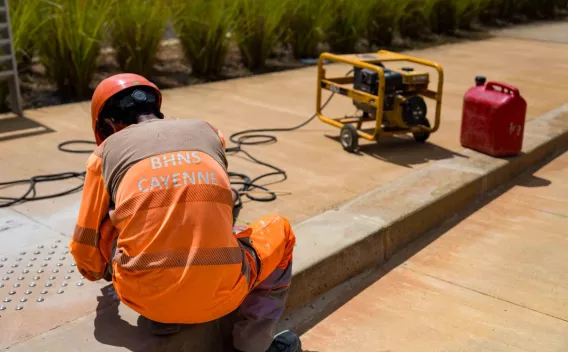 Parcours du Bus à Haut Niveau de Service - Cayenne 