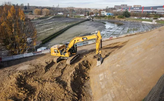 Passerelle sur la A1 