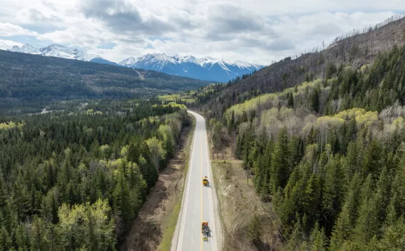 Lafrentz Road Marking 