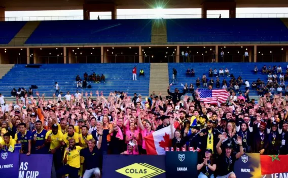 Photo de groupe Colas Team Cup 