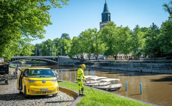 Contrat d'entretien du centre-ville de Turku, Finlande
