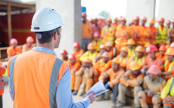 Journée de formation à la sécurité sur chantier