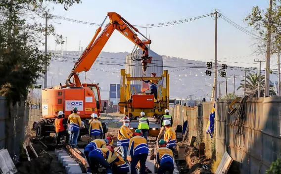 Travaux sur les lignes 3 et 6 du métro de Santiago du Chili
