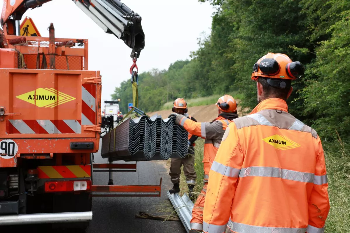 Chantier Sanef Pau - Aximum