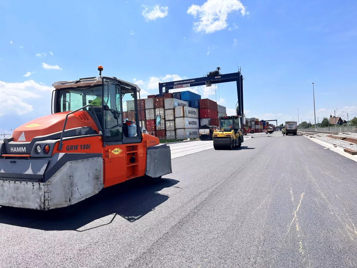 Extension de la voie d'évitement du terminal à conteneurs, phase II en Pologne