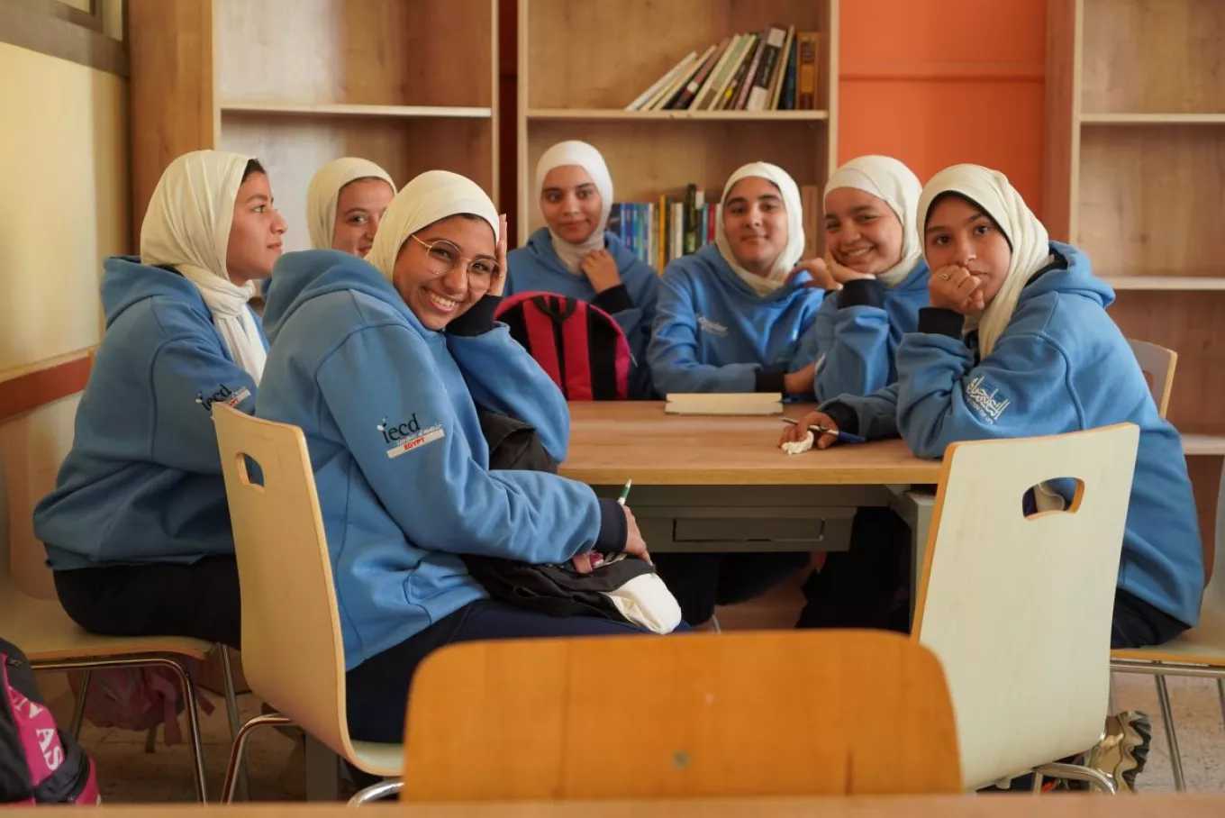 Soutien de Colas Foundation à l'IECD - Egypte 