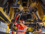 Maintenance d’un train en atelier
