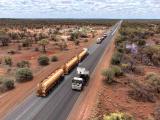 Chantier spray‑seal - Great Northern Highway, Meekatharra