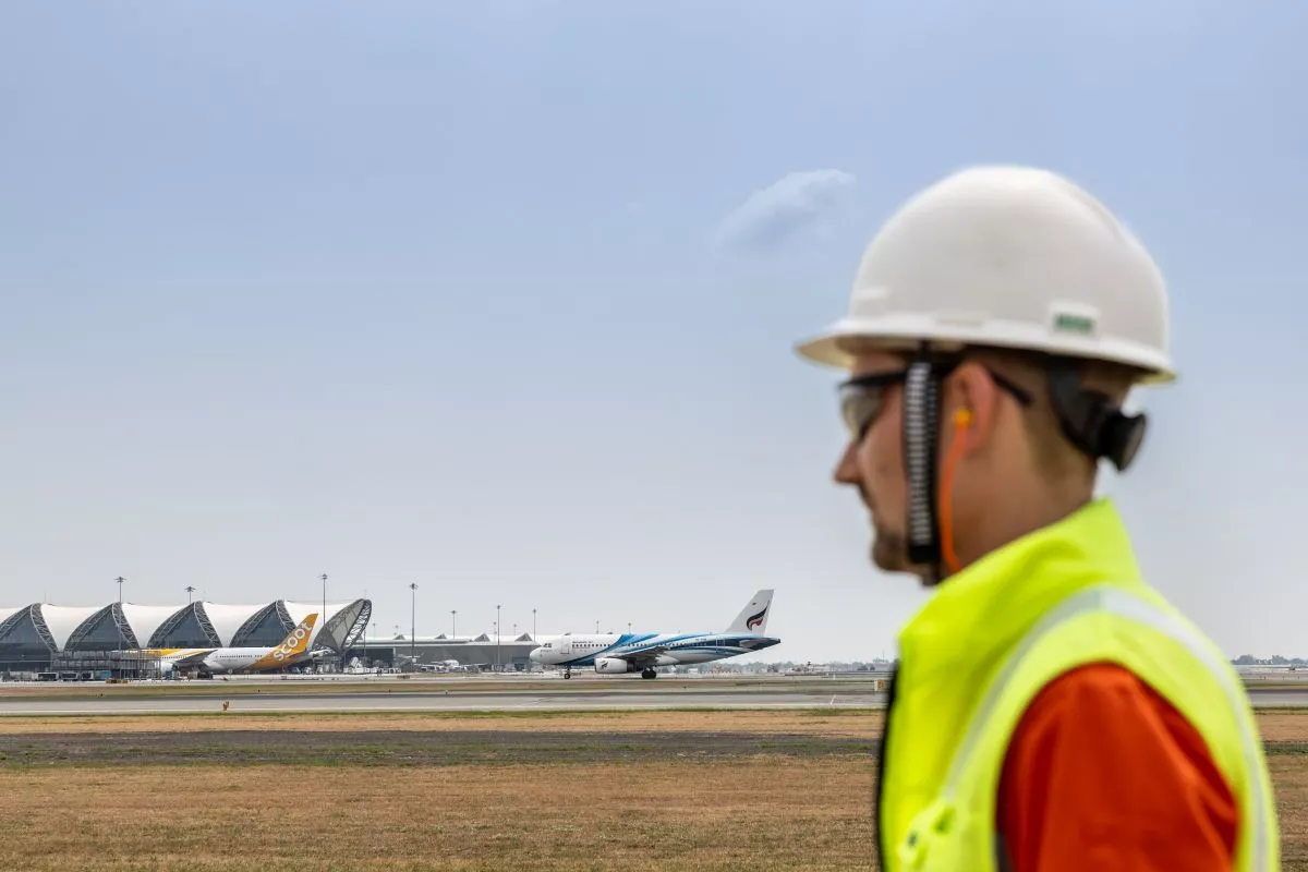 Extension de la piste de l'aéroport de Bangkok - Thaïlande