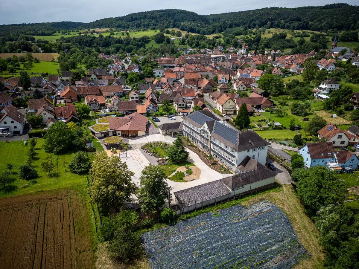 Urbalith dans une école de Lembach - Bas-Rhi