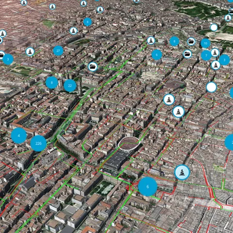 Illustration of Colas lance 2IN, une offre de jumeau numérique au service des territoires