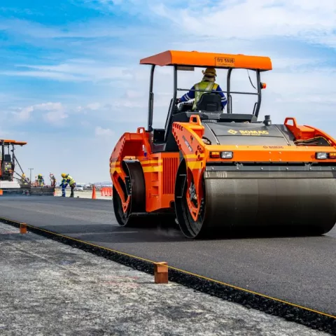Illustration of Colas participe à l’extension de l’aéroport Suvarnabhumi à Bangkok 