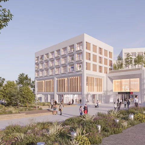 Illustration of Le Groupement IRIS, emmené par Bouygues Travaux Publics, assurera la conception-réalisation de la ligne 15 Est du Grand Paris Express de Bobigny à Saint Ouen