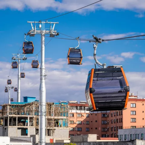 Illustration of Cable Car Transport to Transform Antananarivo