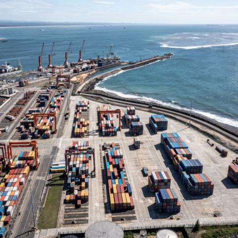 Illustration of Extension du port de Toamasina
