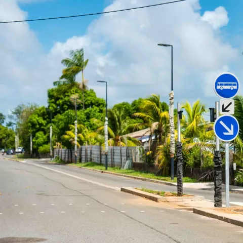 Illustration of Bus Rapid Transit System for Cayenne