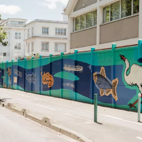 Image of Colas Foundation dévoile une fresque de l’artiste JBC à L’Île-Saint-Denis Illustration of Colas Foundation dévoile une fresque de l’artiste JBC à L’Île-Saint-Denis