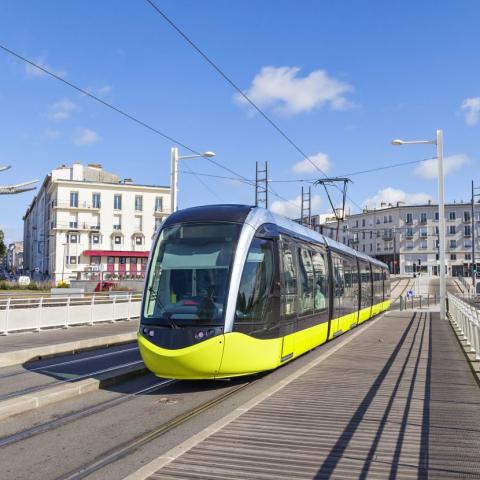 Illustration of Colas réalise la ligne B du tramway de Brest