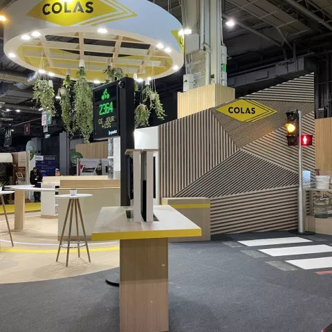 Illustration of Colas présente ses produits et innovations au Salon des Maires et des Collectivités Locales du 21 au 23 novembre 2023
