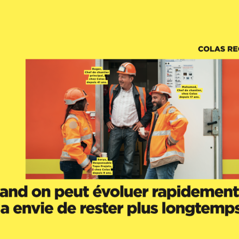 Illustration of Colas lance une grande campagne de recrutement