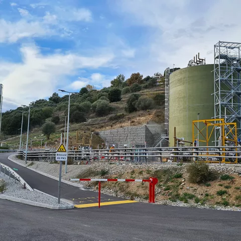 Illustration of Nouvelle station de gaz en Corse : Spac réalise un projet EPC de référence à Loretto 