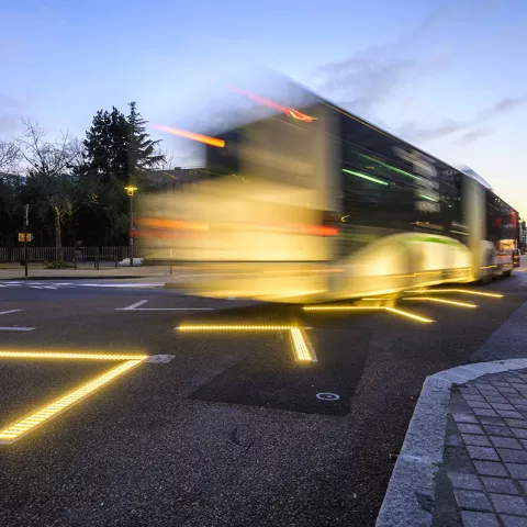 Image of Colas s’engage pour réduire son empreinte carbone Illustration of Colas s’engage pour réduire son empreinte carbone